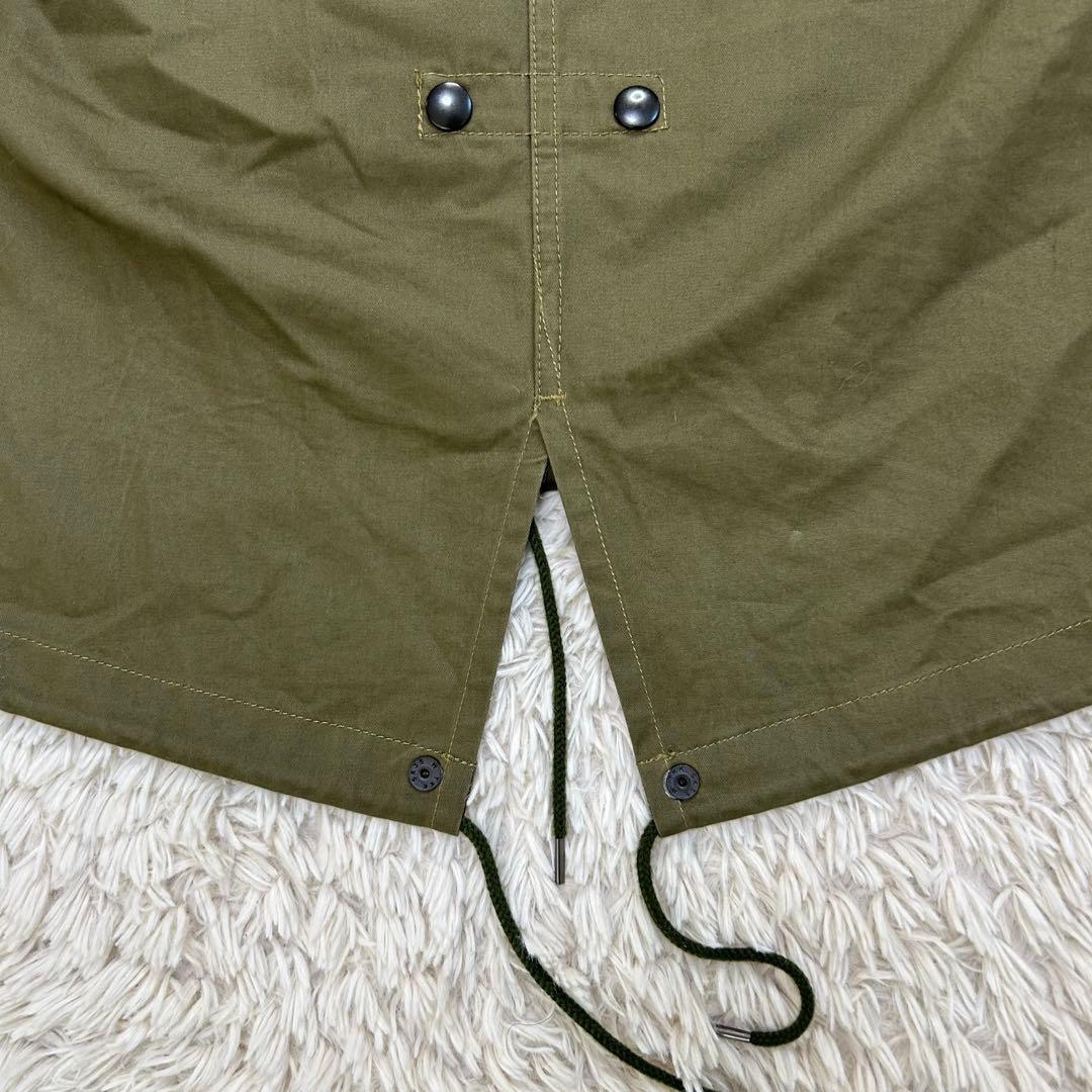 ジャーナルスタンダード モッズコート ファー ライナー付 カーキ M