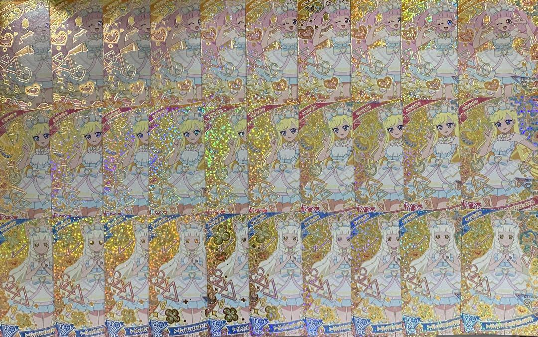 22】アイカツ アニon コースター&リクエストチケット セット④