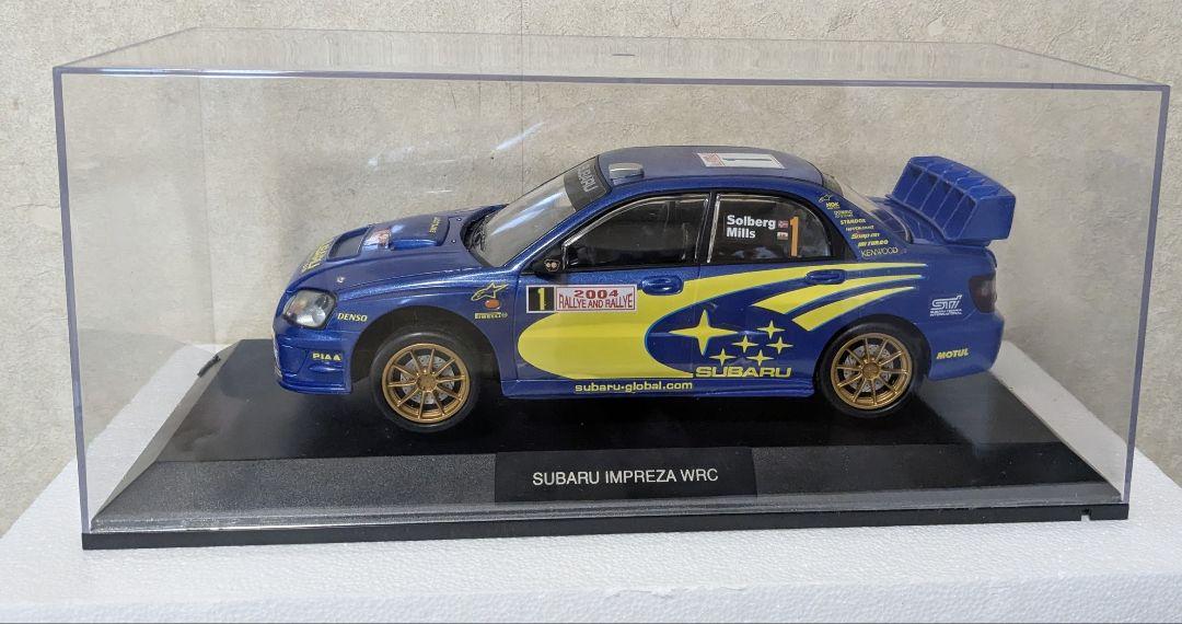 非売品箱出し！1/16 スバル インプレッサ WRC 2004デモサンプル