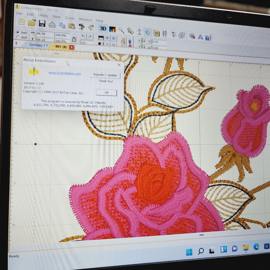 刺繍ミシンノートパソコン ジューキ、ジャノメ、ブラザー 刺しゅうプロ11 刺繍ミシンノートパソコン ジューキ、ジャノメ、ブラザー 刺しゅうプロ11