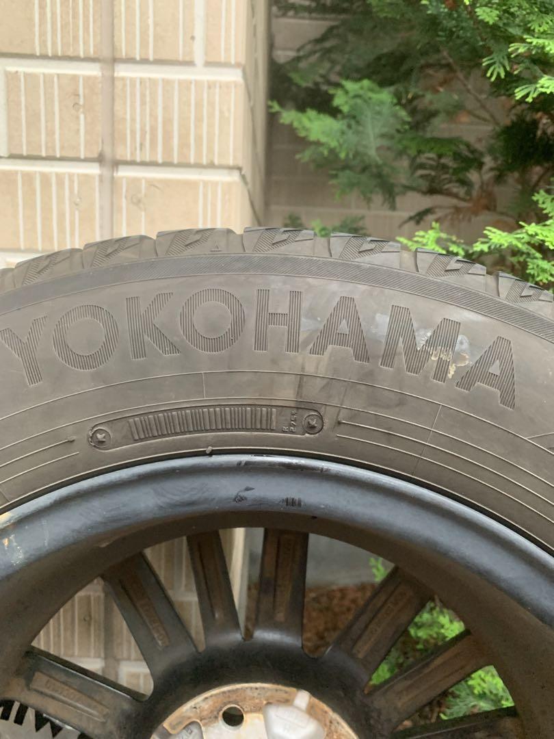 エンケイセレナc27使用スタッドレスとホイール 画像5