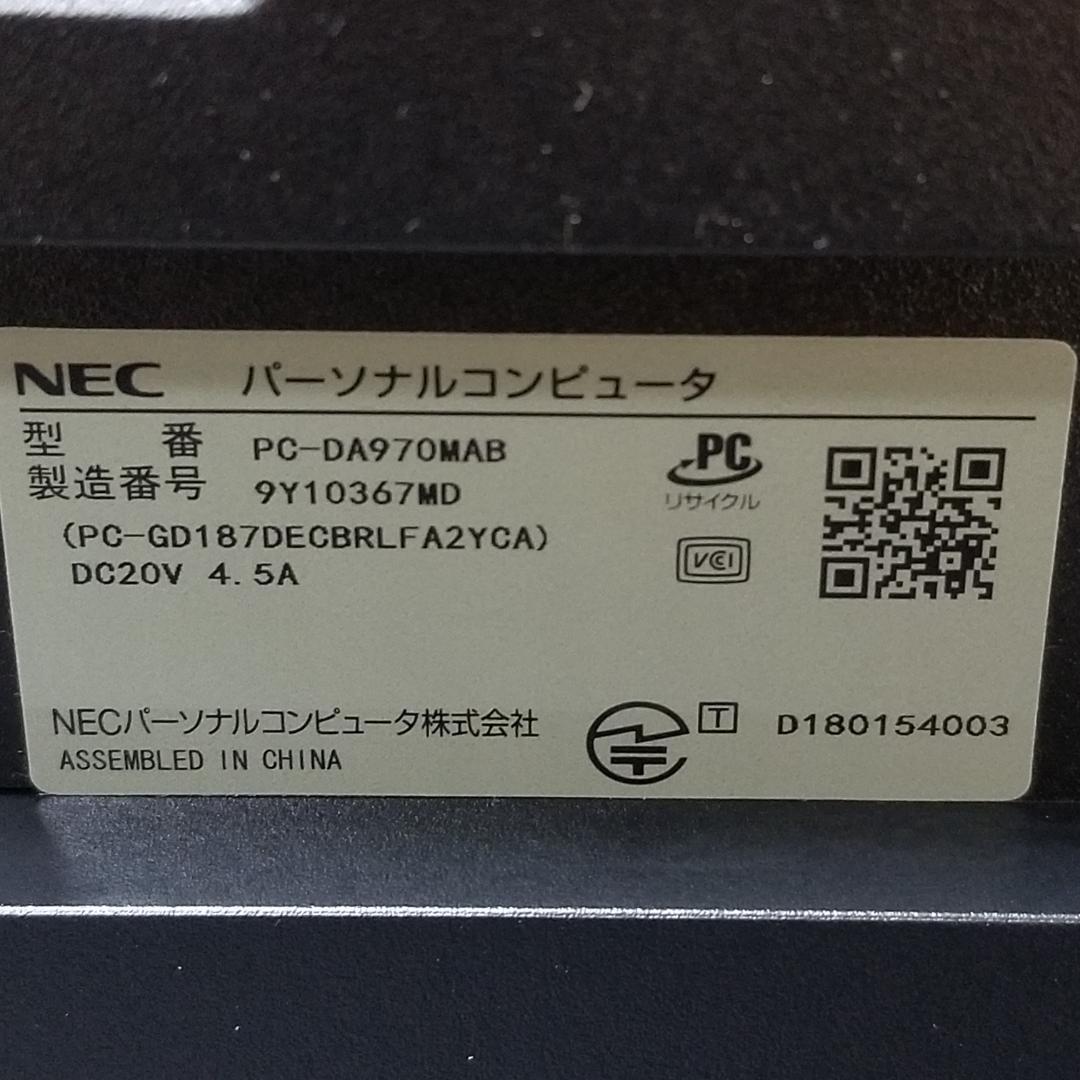 ジャンク品 NEC 第8世代 i7 一体型 PC-DA970MAB(E0730) ジャンク品 NEC 第8世代 i7 一体型 PC-DA970MAB(E0730) - メルカリ