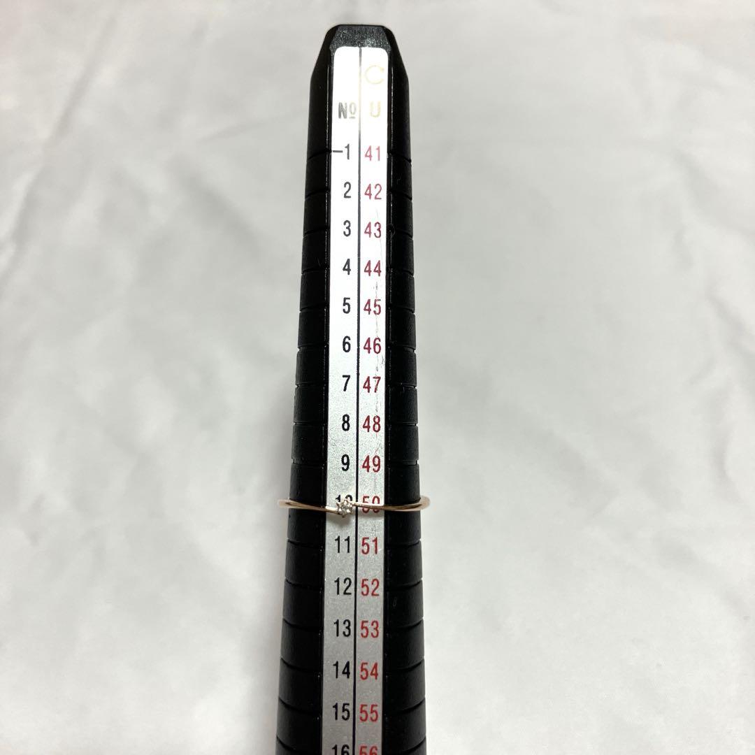 現行品】K10 ダイヤモンドリング PG