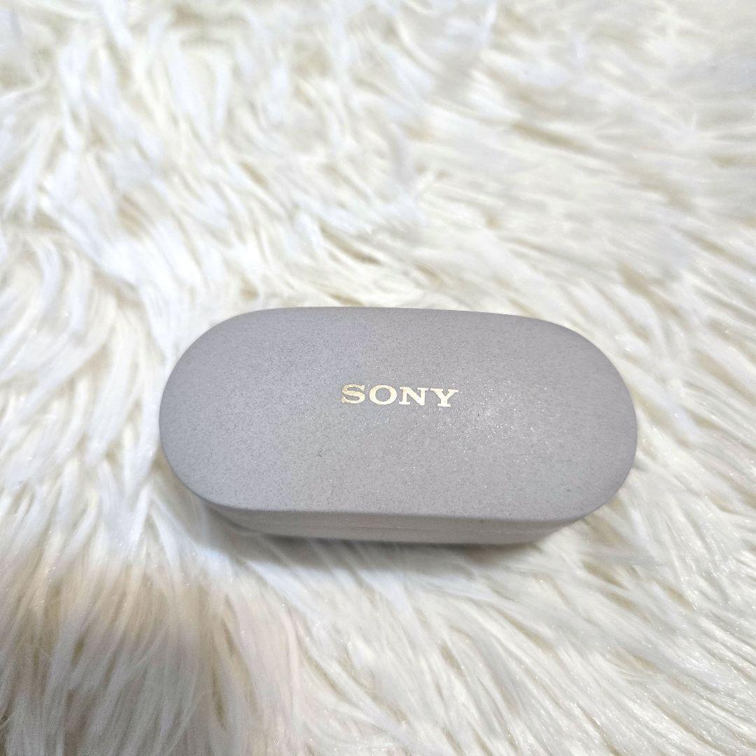 SONY WF1000XM4 プラチナシルバー　ジャンク SONY WF-1000XM4 動作確認／コード付き プラチナシルバー