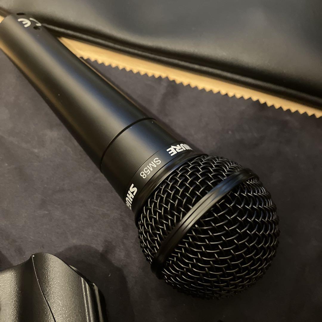 配信機器・PA機器・レコーディング機器 Shure sm58 specialblack edition