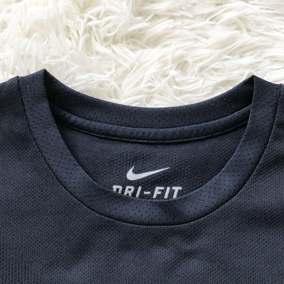 逆走　NIKE アンダーカバーコラボ　ランニングTシャツ　ネイビー　Lサイズ