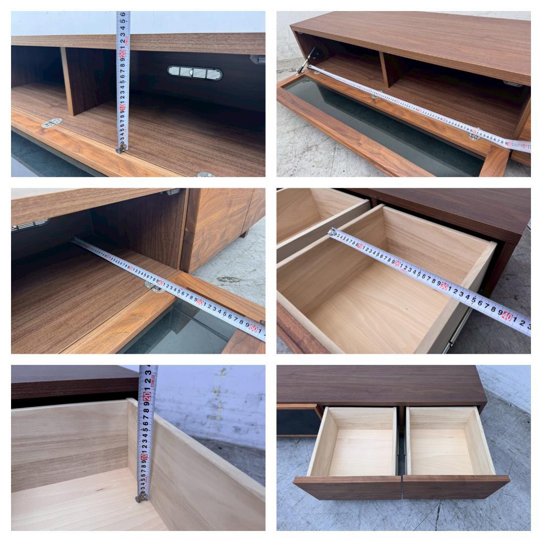 T7163☆展示品☆レグナテック☆ウォールナット☆クレスポ☆テレビボード☆