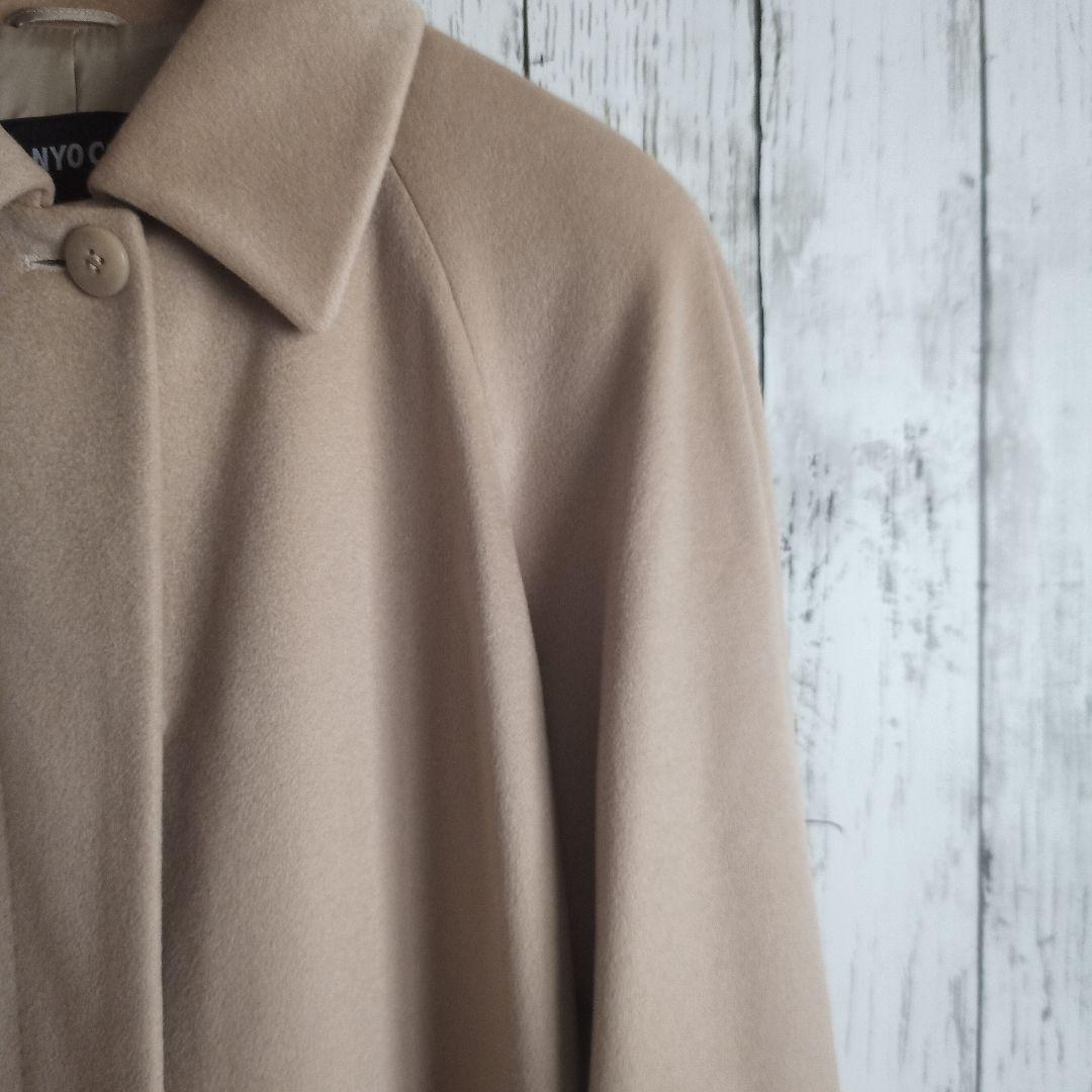 SANYO COAT サンヨーコート ロング コート カシミヤ 100%
