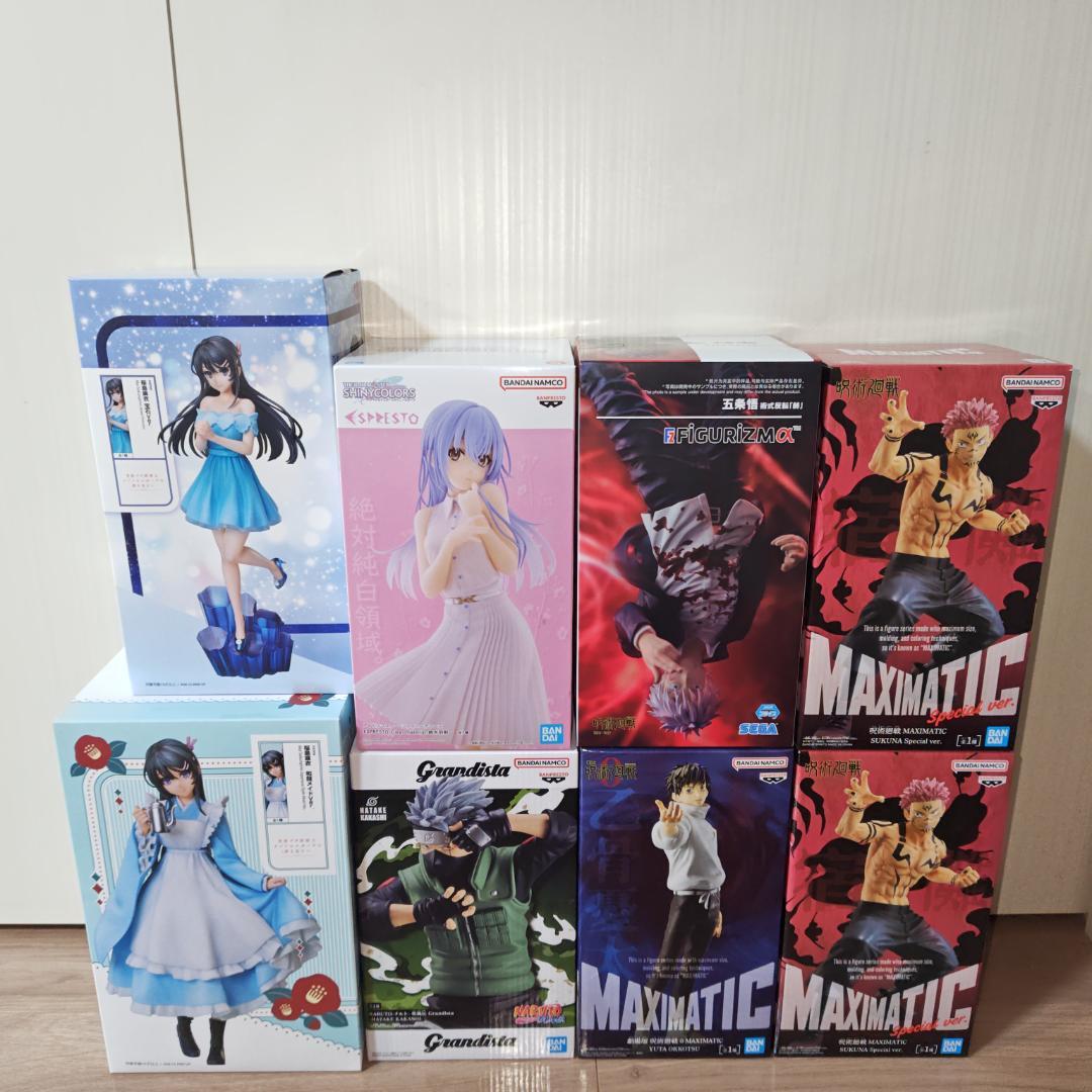 バニー プライズフィギュア 8体セット 未開封 最新プライズ・新品・未開封】桜島麻衣 バニーガール フィギュア