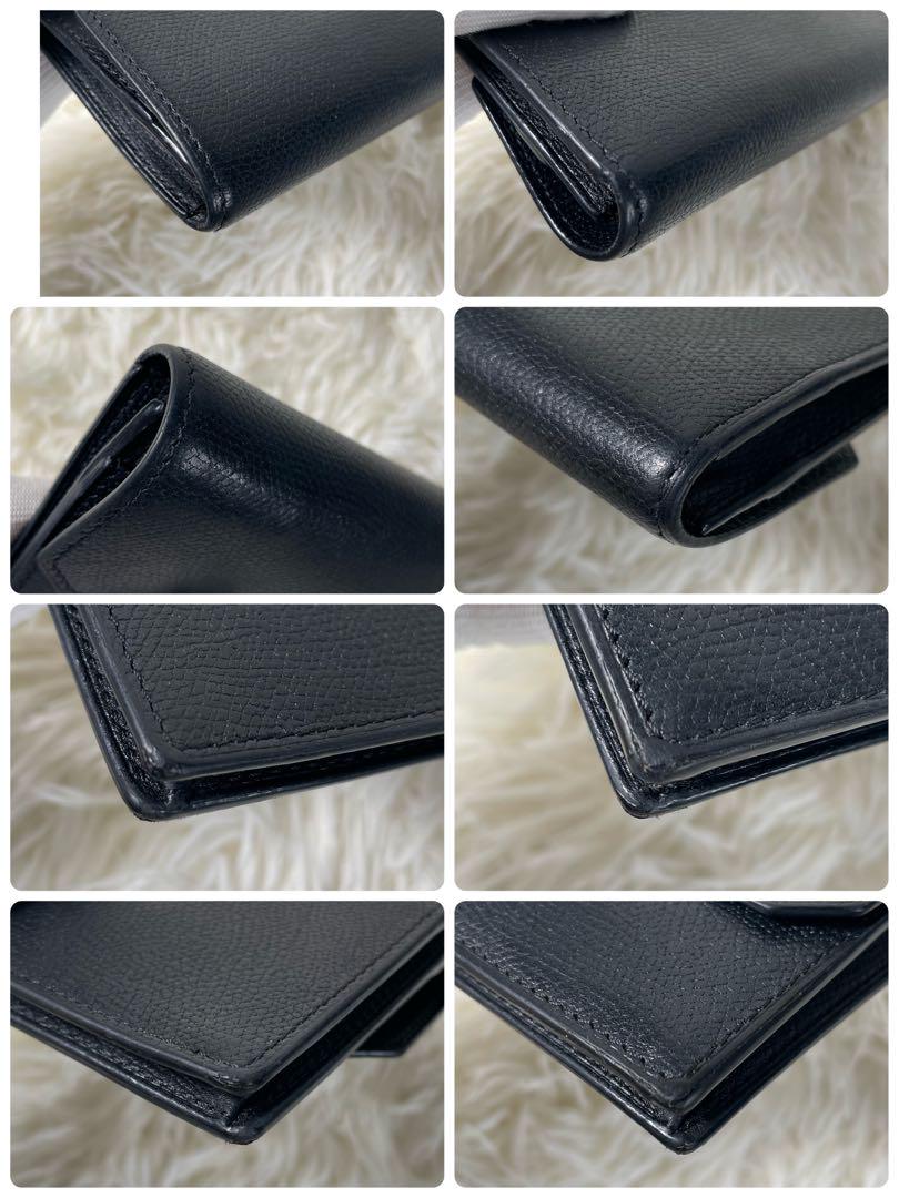 美品✨　Valextra ヴァレクストラ シティウォレット 長財布 ゴールド