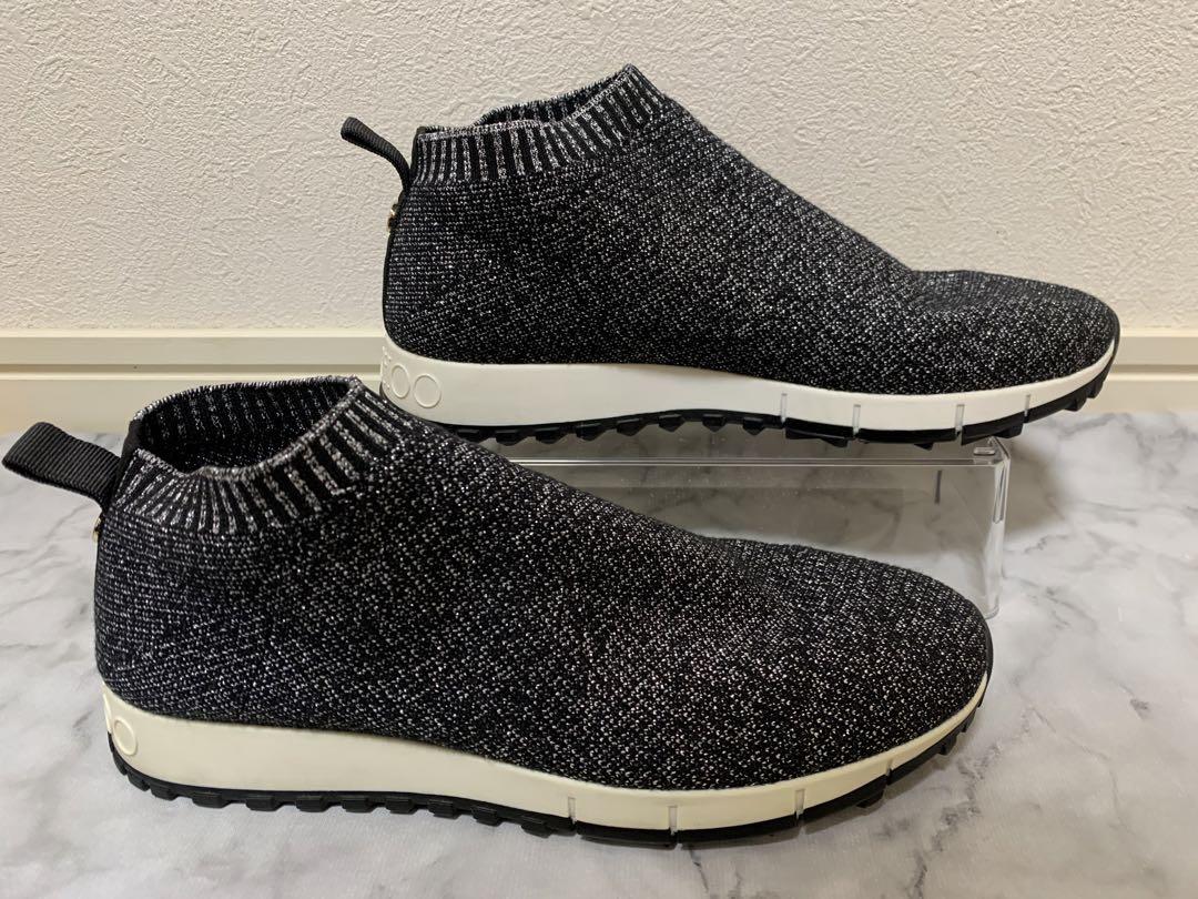 【美品】ジミーチュウ JIMMYCHOO ソックス スニーカー　37 ラメ