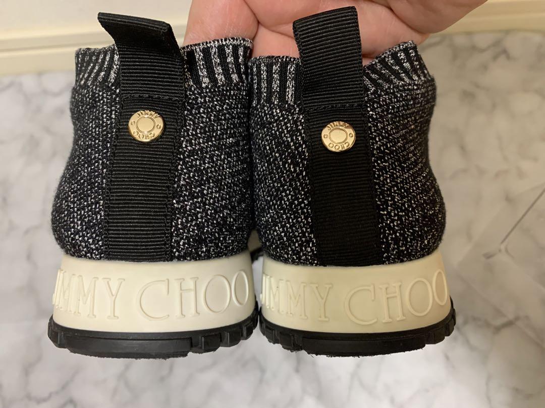 【美品】ジミーチュウ JIMMYCHOO ソックス スニーカー　37 ラメ