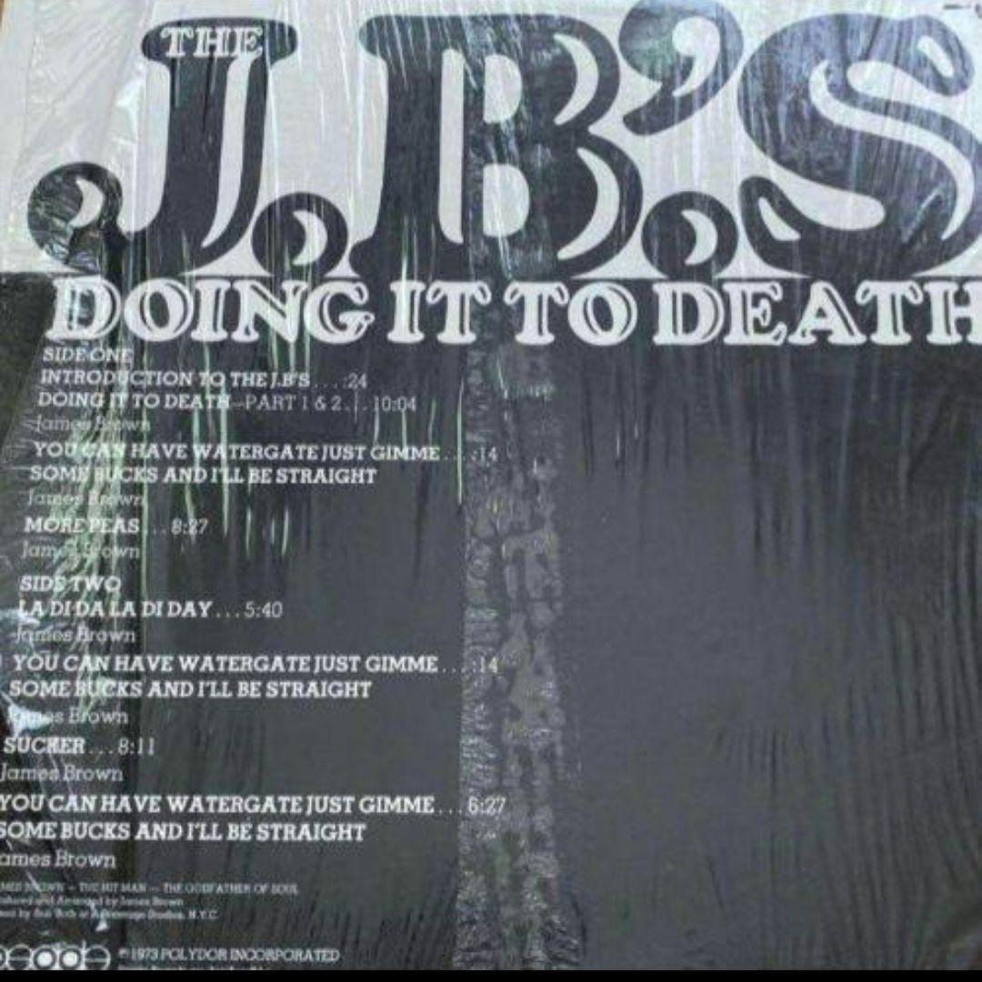 K様　JB'sFamily　James Brown　ジェームスブラウン　LP