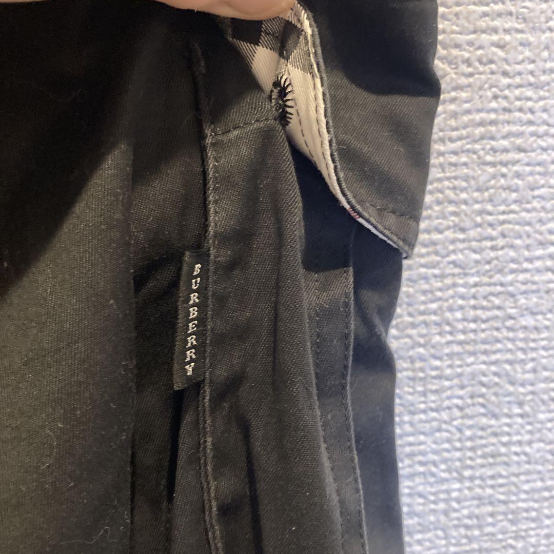 BURBERRY ブラック カーゴパンツ Burberry バーバリー パネル カーゴパンツ | ブラック | FARFETCH JP