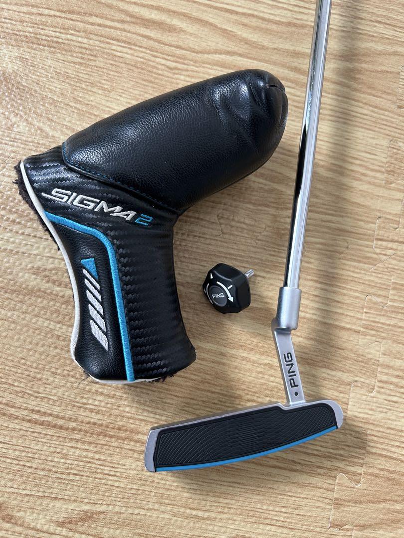 PING パター ヘッドカバー付き PING SIGMA 2 パター ヘッドカバー付き