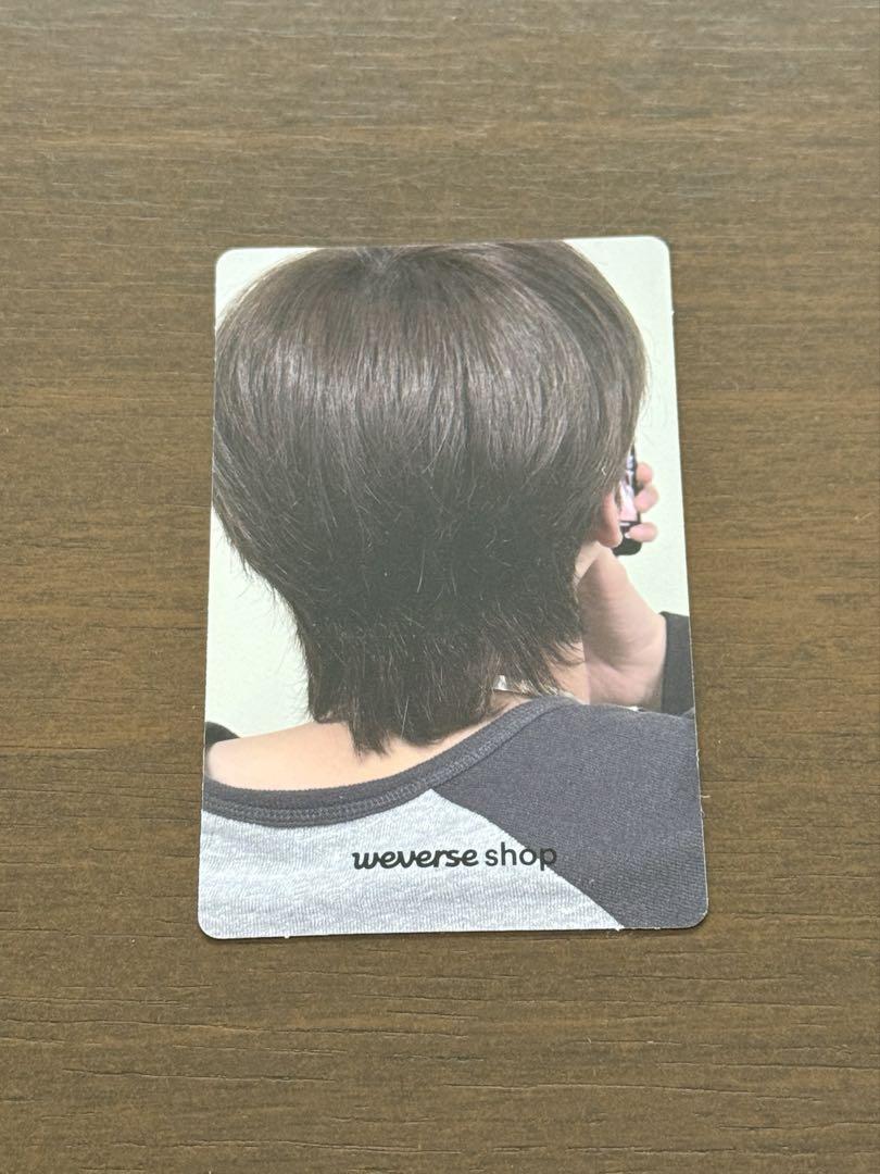 TWS Try with us カムバックライブ　公式特典トレカ　シニュ　美品