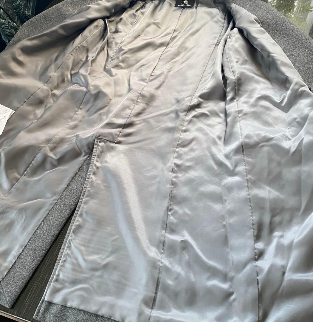 美品 23区 ウール アンゴラ ビーバー フーデッド ロングコート 40 L 美品 23区 ウール アンゴラ ビーバー フーデッド ロングコート 40 L