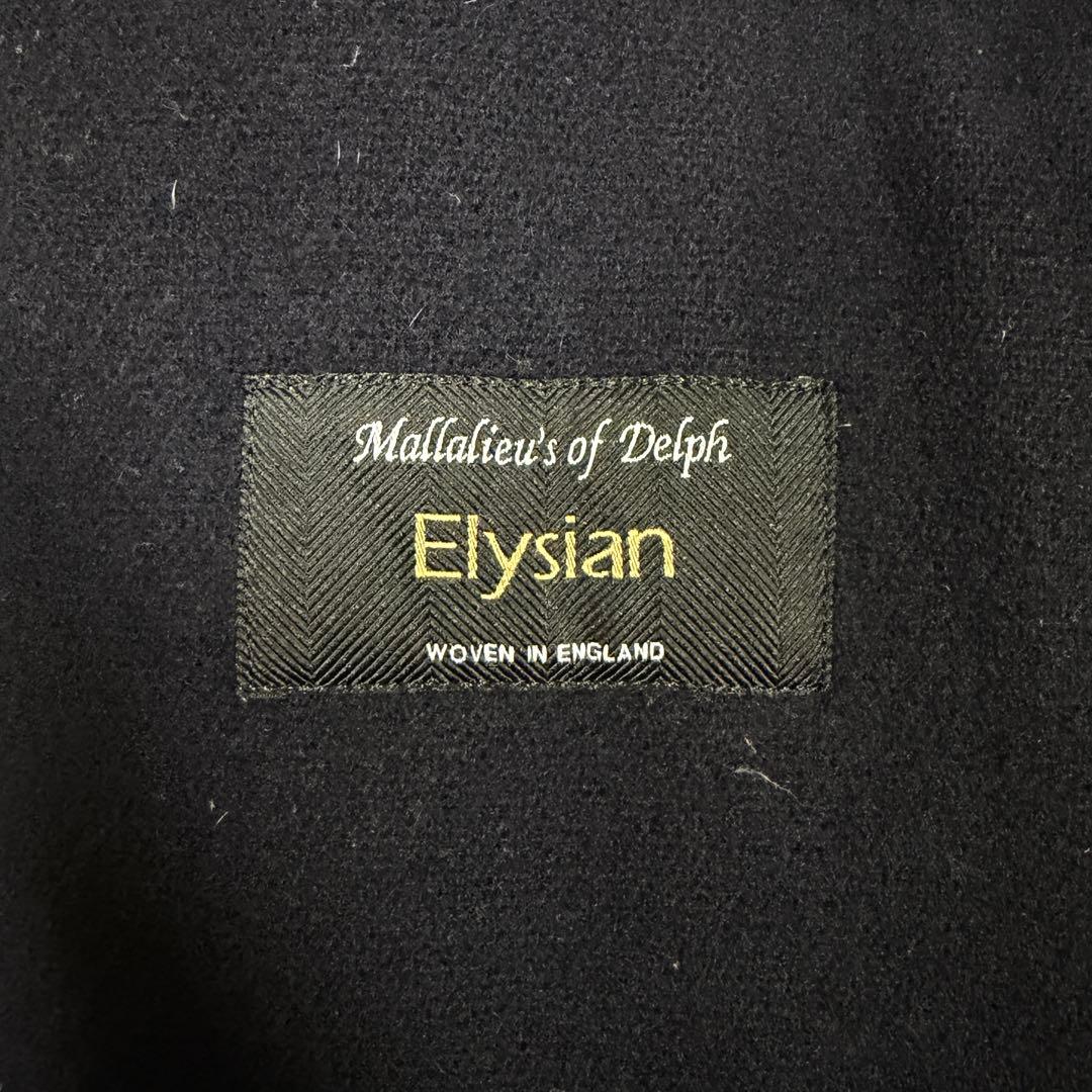 【美品】インバーティア ダッフルコート Elysian ヘリンボーン ネイビー 【美品】インバーティア ダッフルコート Elysian ヘリンボーン ネイビー