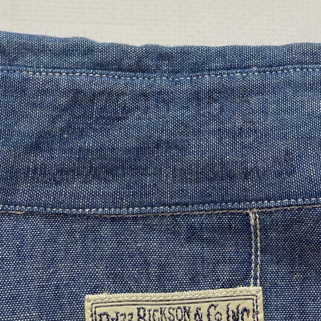 BUZZ RICKSON シャンブレーシャツ 15-15 1/2 マチ付き