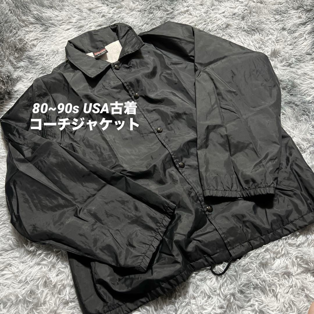 海外古着 USA古着 コーチジャケット 90s 80s ヴィンテージ L