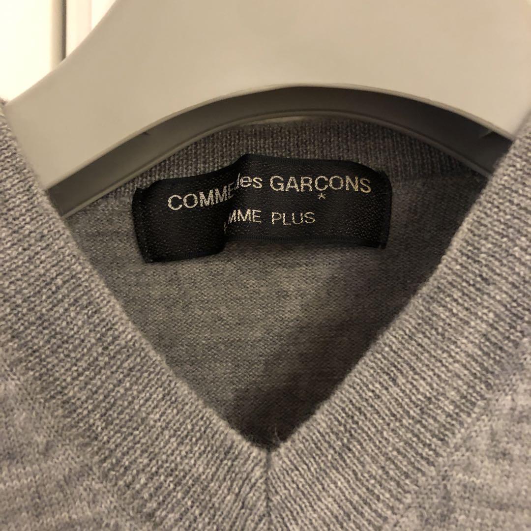 COMME des GARCONS HOMME PLUS Vネックセーター COMME des GARCONS HOMME PLUS Vネックセーター