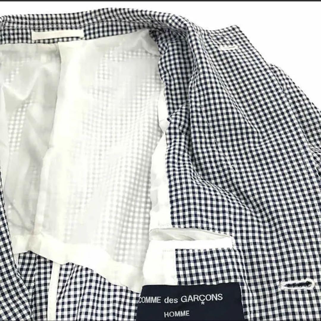 【美品】COMME des GARCONS HOMME ジャケット　M チェック