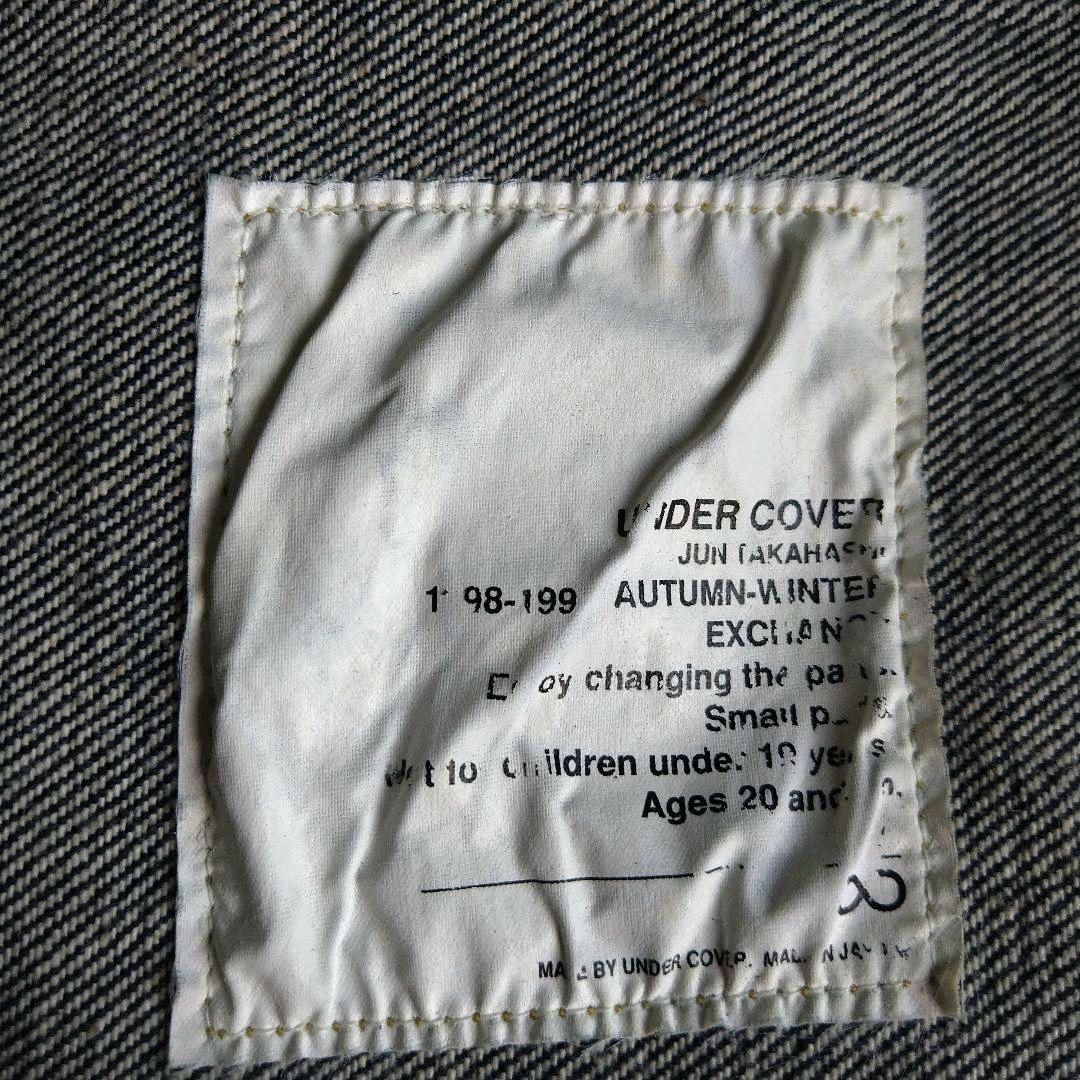 【美品】UNDER COVER　small parts デニムジャケット　M