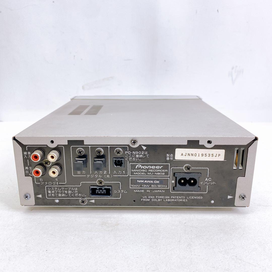 超激安 Pionner ⭕️安心保証 MJ-N902 メルカリ - 02117 MDデッキ ラジオ・コンポ