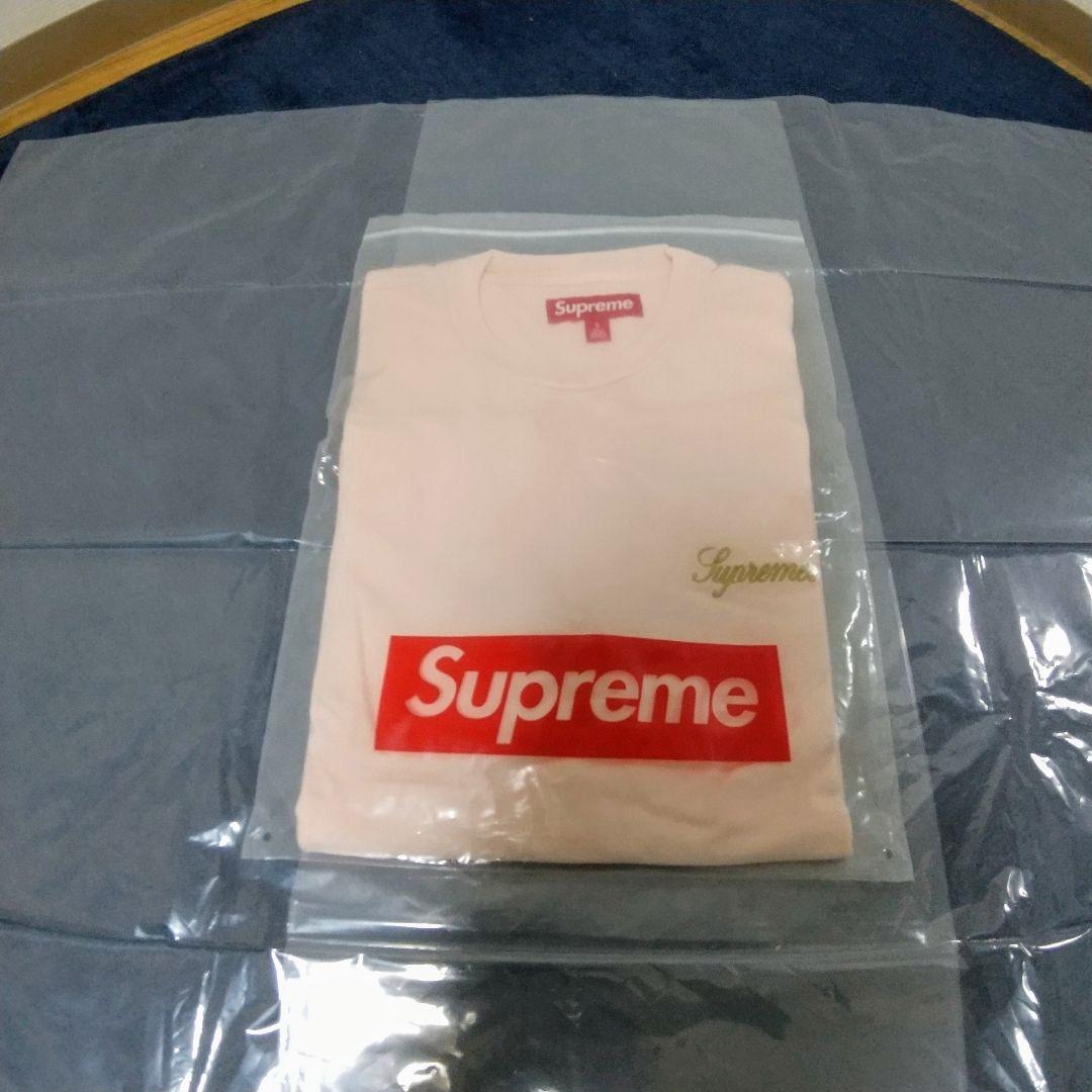 サイズS Supreme2023FW Washed Script S/S Top