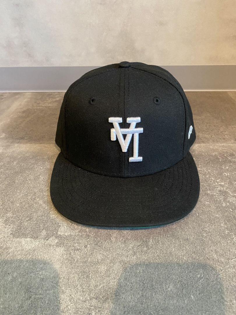 ニューエラ　NEW ERA 逆さLAロゴ 黒ベースボールキャップ