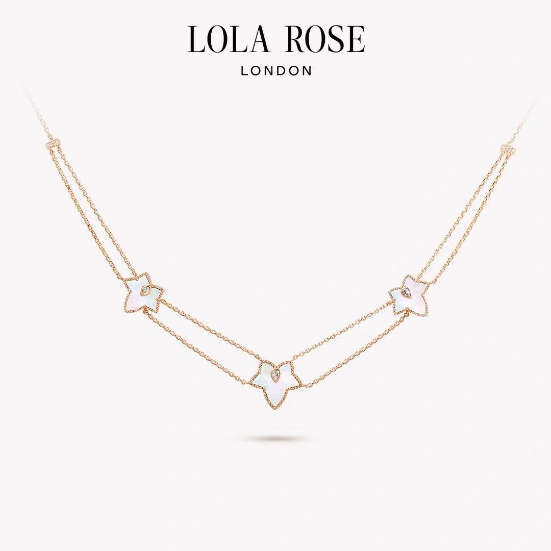 Lola Rose 三つ葉ネックレス