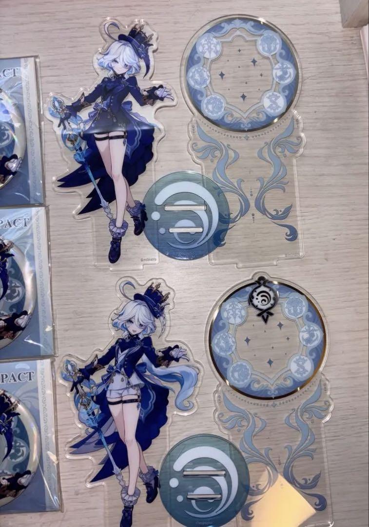 【値下げ】原神 フリーナ 缶バッジアクスタセット 値下げ】原神 フリーナ 缶バッジアクスタセット - メルカリ