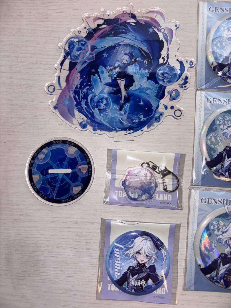 原神 フリーナ まとめ売り アクスタ 缶バッジ 値下げ】原神 フリーナ 缶バッジアクスタセット - メルカリ