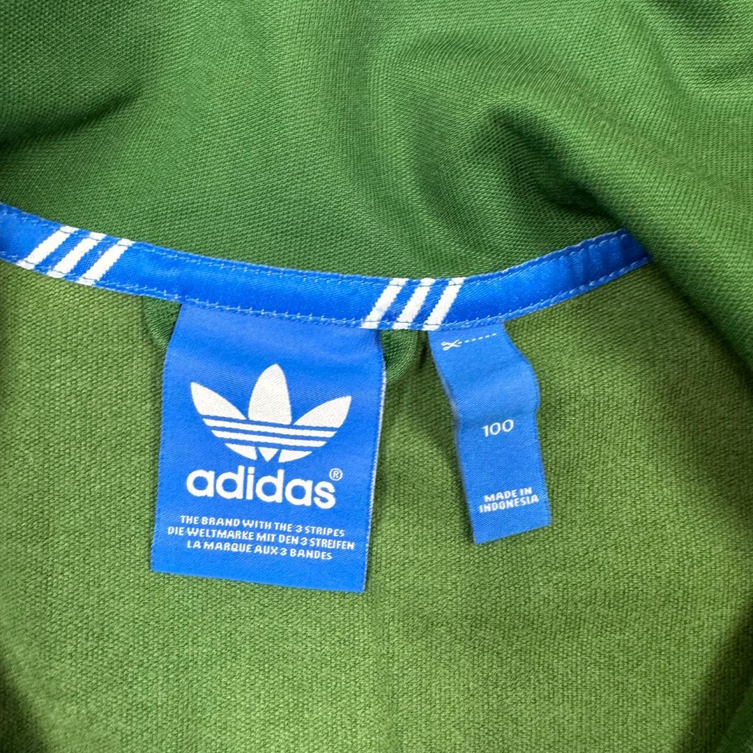 美品 アディダス トラックジャケット EUROPA TT グリーン adidas
