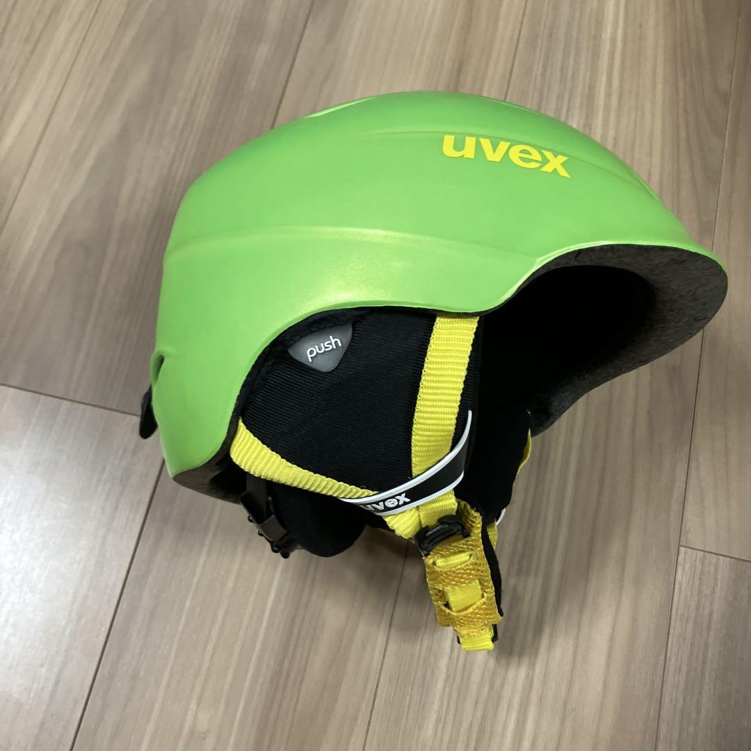 ウベックス uvex スキースノボーヘルメット 54-58ジュニアゴーグルセット