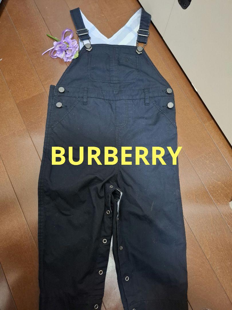 【BURBERRY】オーバーオール☺️サロペット。95㎝。100㎝。