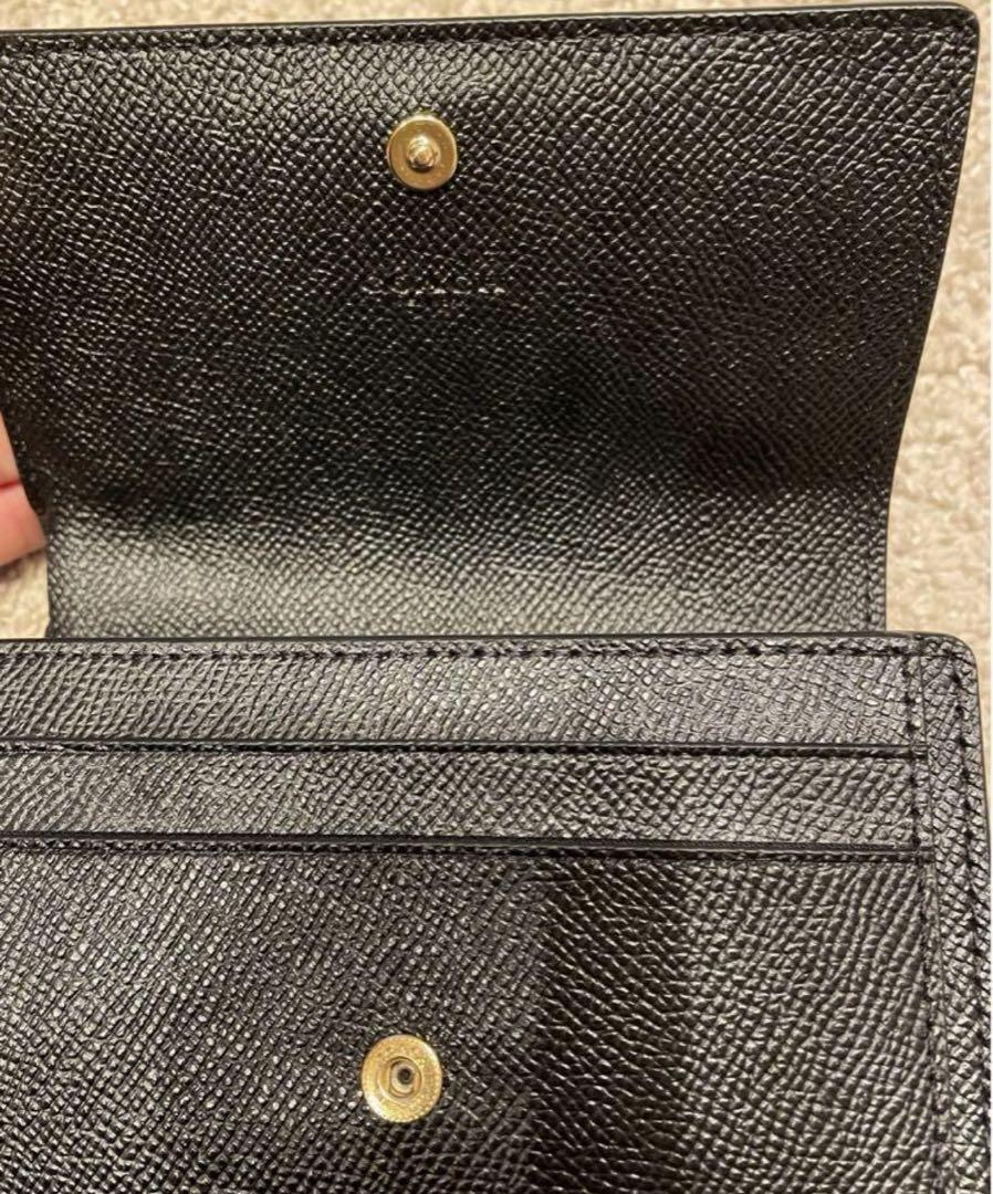 COACH   財布 ブラック  中財布 ミニ財布