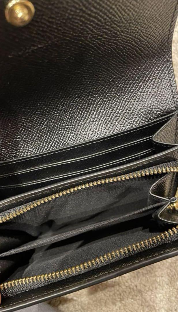COACH   財布 ブラック  中財布 ミニ財布