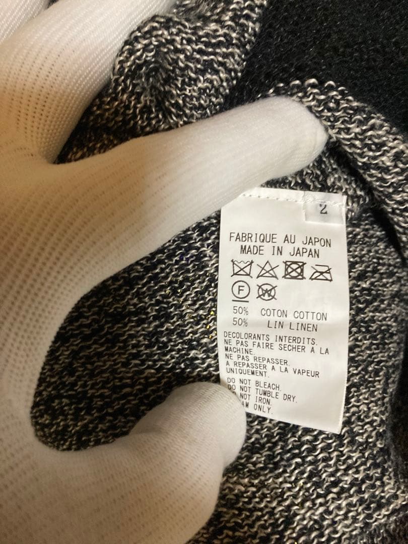 ヨウジヤマモト Y-3 YOHJI YAMAMOTO半袖サマーセーター サイズ2