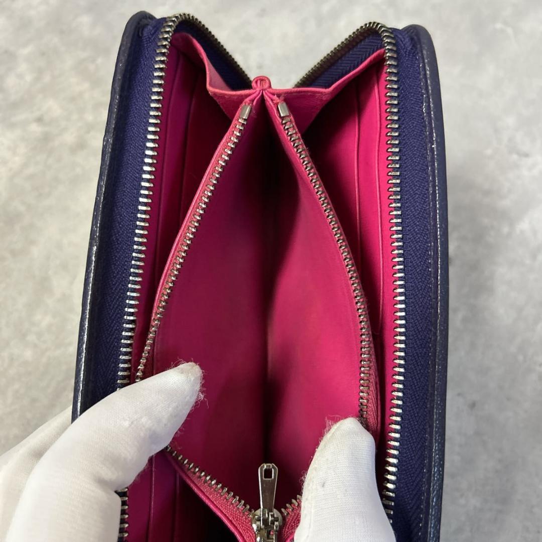 【入手困難】 LOEWE 長財布 アマソナ ラウンドファスナー 南京錠　レザー