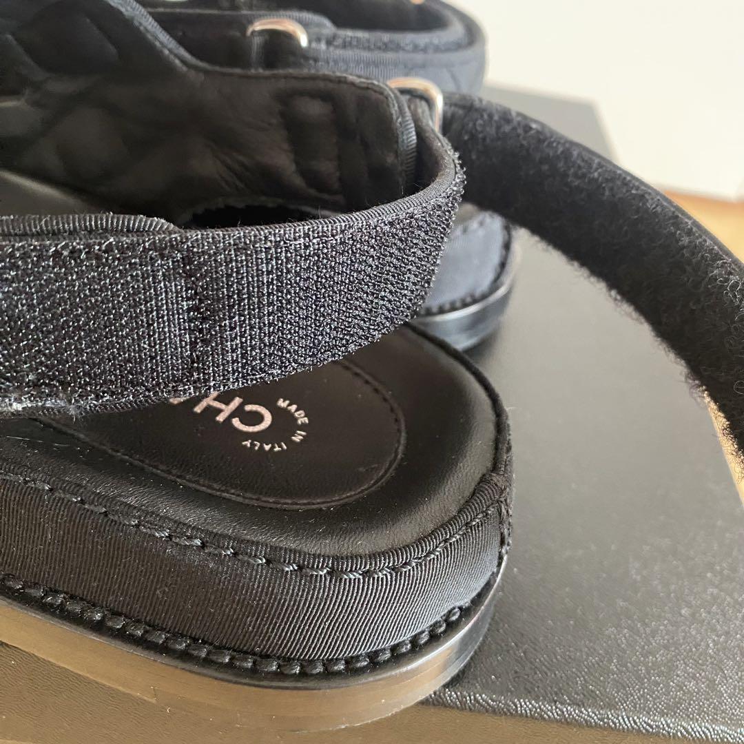 未使用に近い】 CHANEL シャネル フットベットサンダル - メルカリ 未使用に近い】 CHANEL シャネル フットベットサンダル - メルカリ