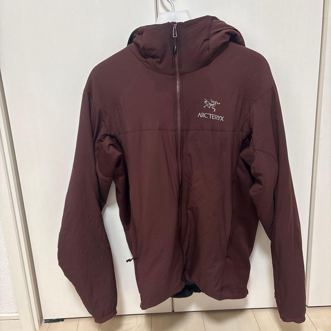 ARC TERYX アトムLTフーディ マルーン sサイズS ARC TERYX