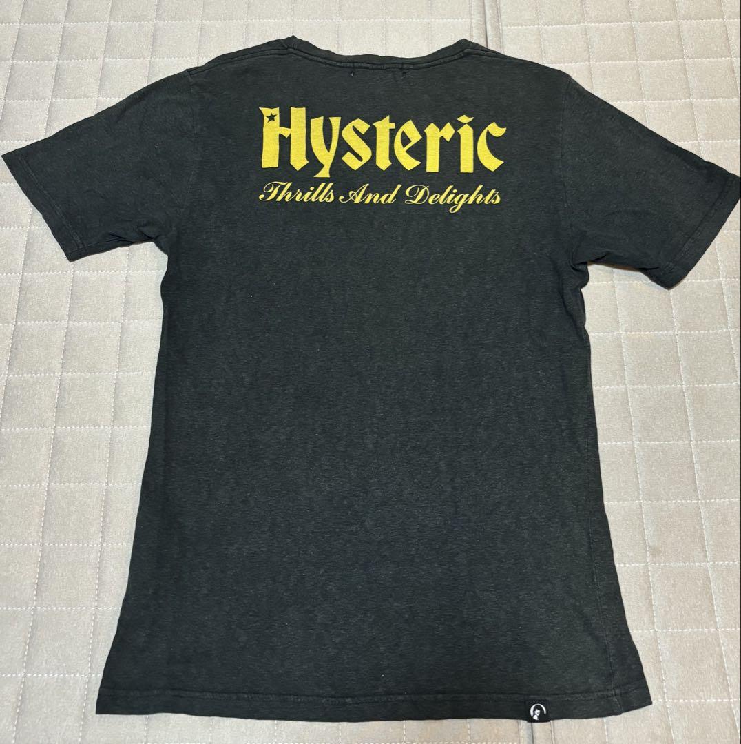 HYSTERIC GLAMOUR ヒステリックグラマー 半袖Tシャツ ブラック