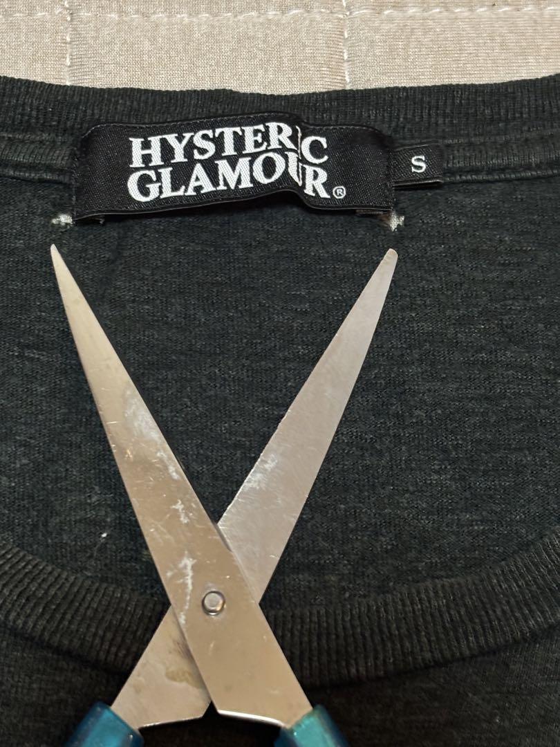 HYSTERIC GLAMOUR ヒステリックグラマー 半袖Tシャツ ブラック