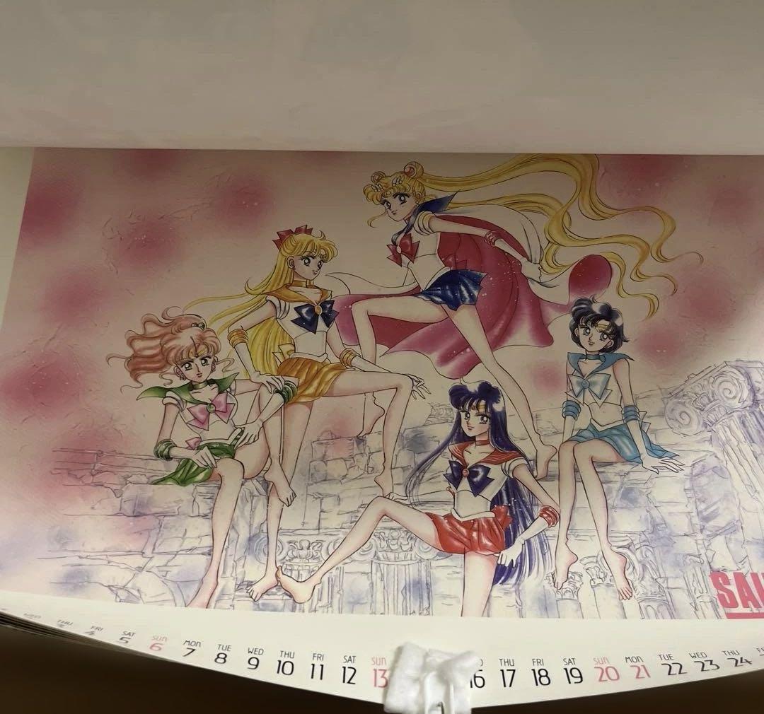 【希少】当時物 1994年　美少女戦士セーラームーン カレンダー　武内直子　原作