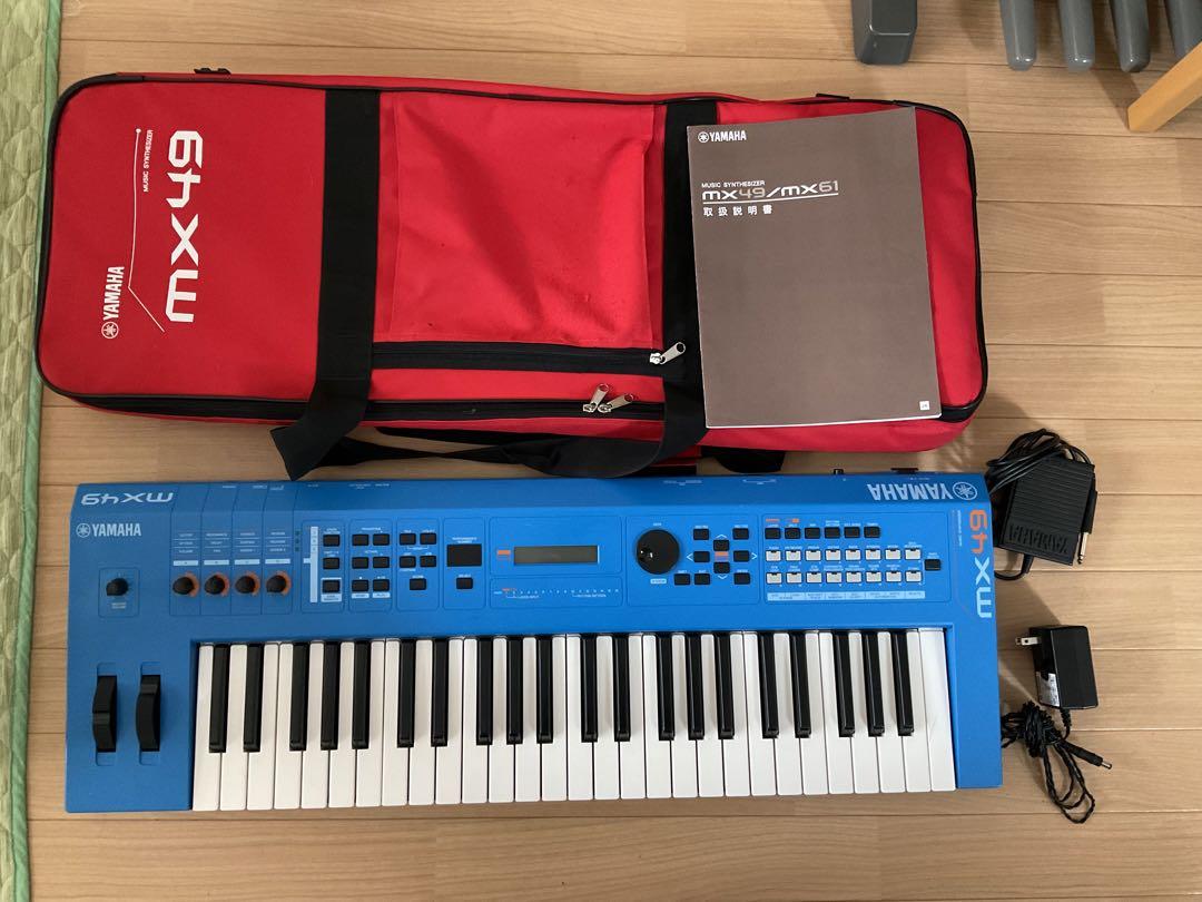 値下げしました。YAMAHA MX49 シンセさイザー Amazon.co.jp: YAMAHA MX49 BK シンセサイザー 専用ソフトケース