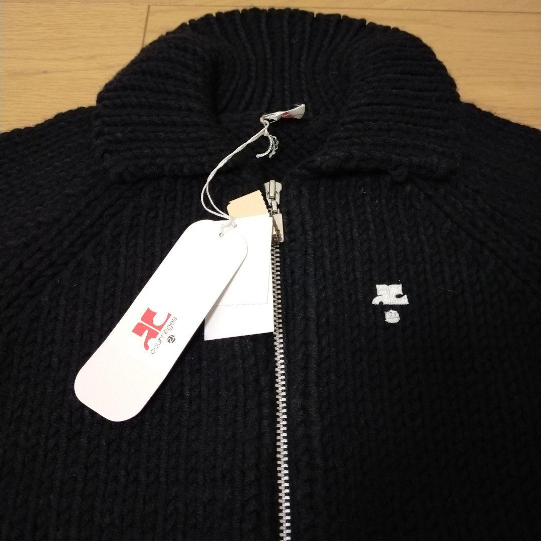 courreges21 ニットパーカー