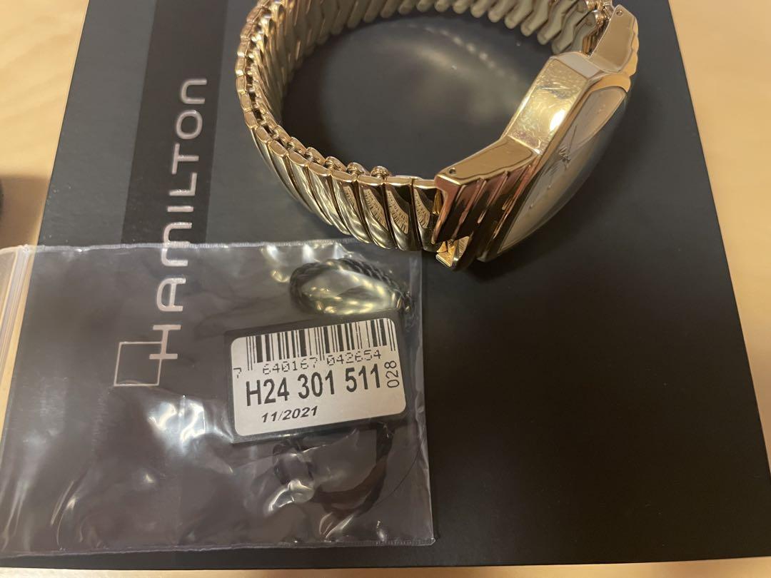 Hamilton ベンチュラ　ジャバラ　ゴールド