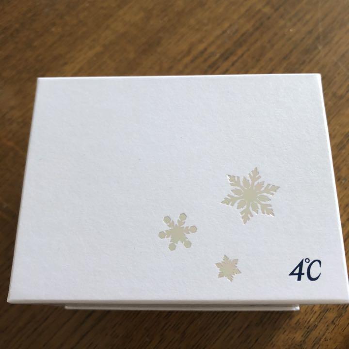 未使用品 4℃ ネックレス 2019 クリスマス限定