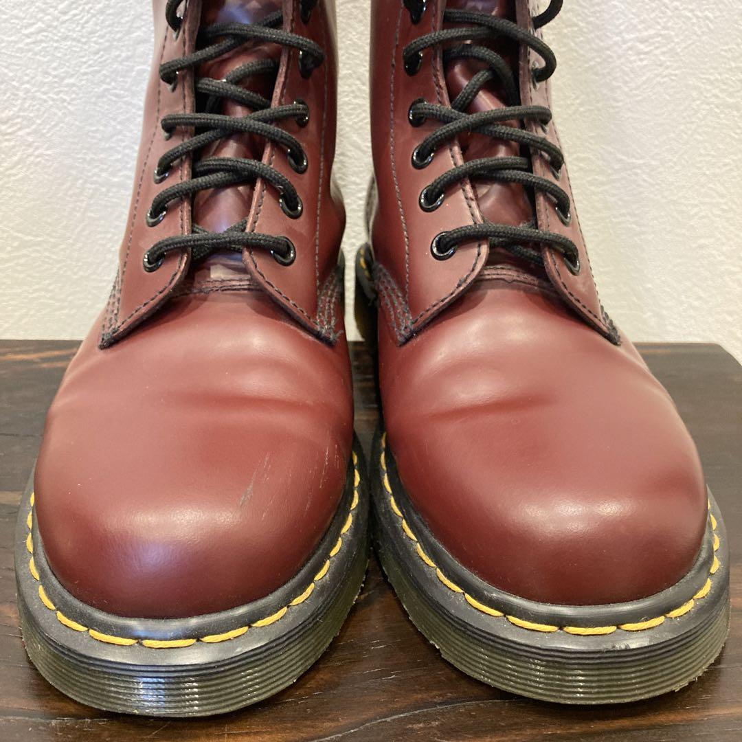 Dr. Martens 10ホール UK6 （25cm）バーガンディ